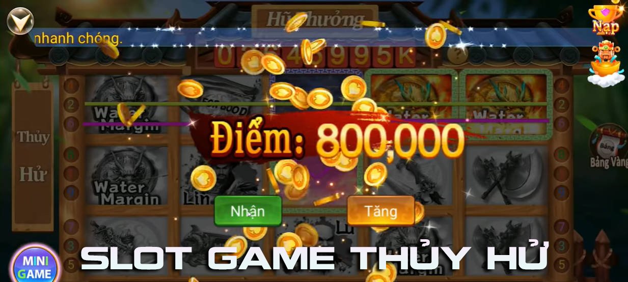 Game slot thủy hử 